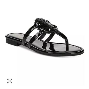 Circus NY by Sam Edelman Canyon Medallion flat thong sandals Size 8 EUC